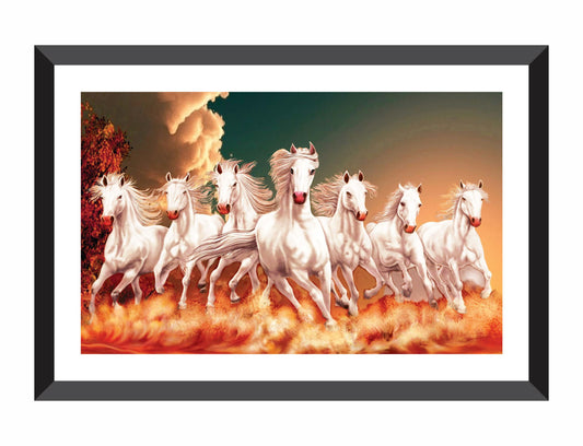 Sevan Horse Wall Mounted Painting Digital Reprint