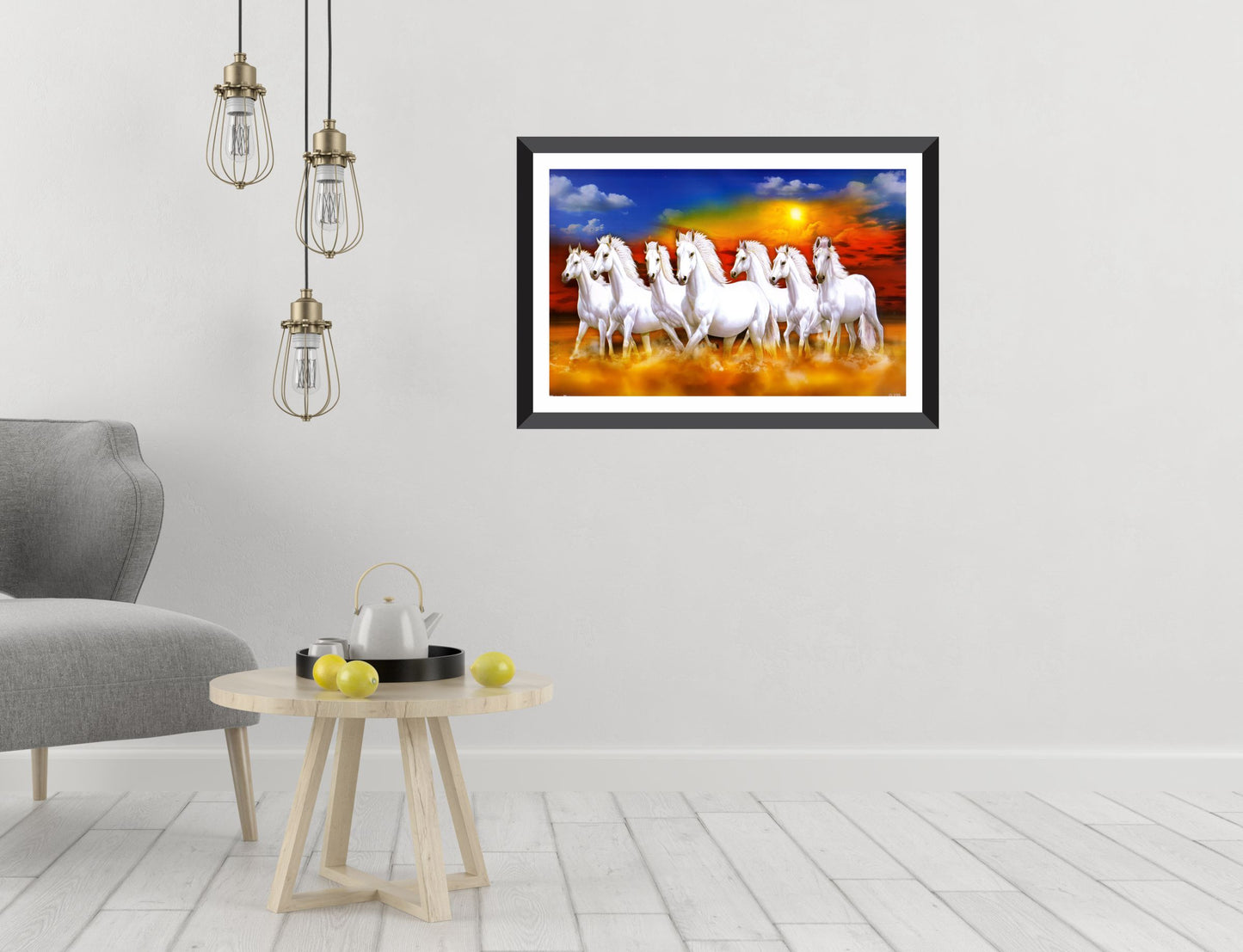 Sevan Horse Wall Mounted Painting Digital Reprint