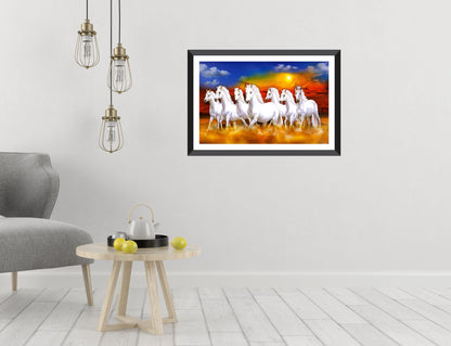 Sevan Horse Wall Mounted Painting Digital Reprint