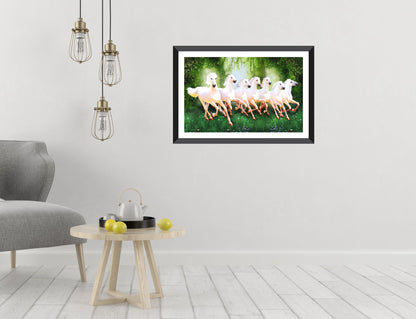 Sevan Horse Wall Mounted Painting Digital Reprint