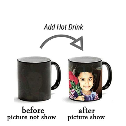 Personalized Magic Mug Gift with Special Photo Print for your loved ones