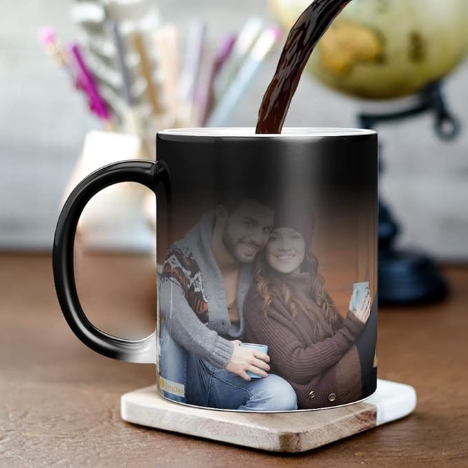 Personalized Magic Mug Gift with Special Photo Print for your loved ones