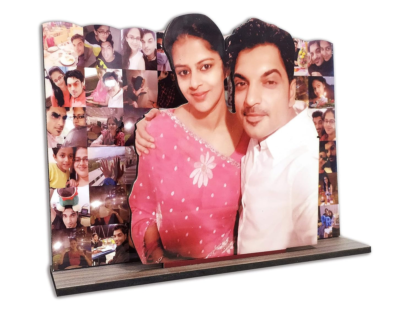 Photo Standy (7.5 x 10.5 inch, Multicolour) Table Top