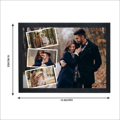 Personalized Photo Collage (4 Photos) Size 14x10 inches