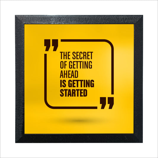 Motivational Quotes Frames (Size 13x13 inches)