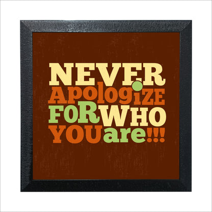 Motivational Quotes Frames (Size 13x13 inches)