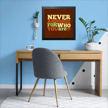 Motivational Quotes Frames (Size 13x13 inches)
