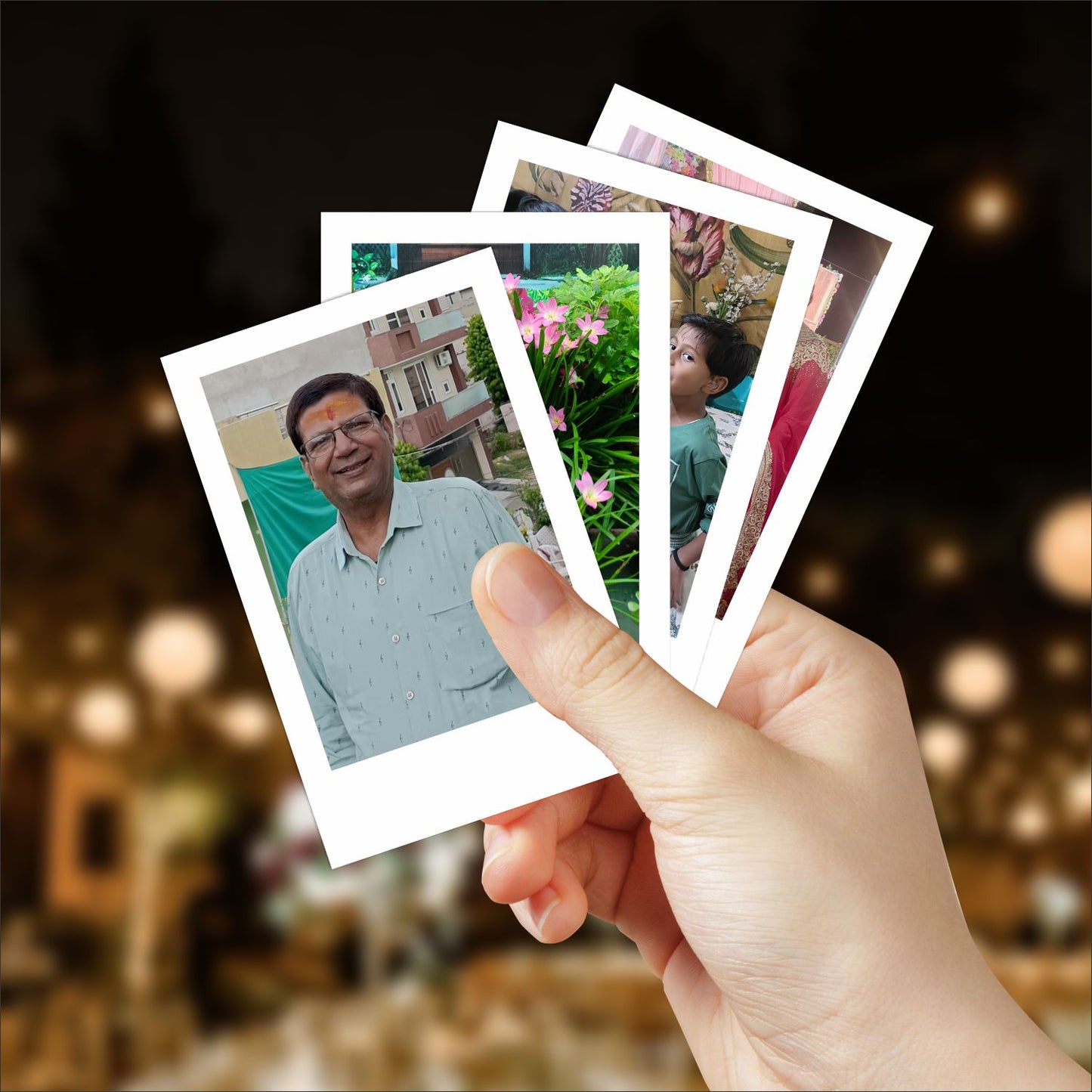 Personalized Gifts Mini Photo Prints Customized Mini Photo Prints Multicolor Size 2.2x3.4 Inch
