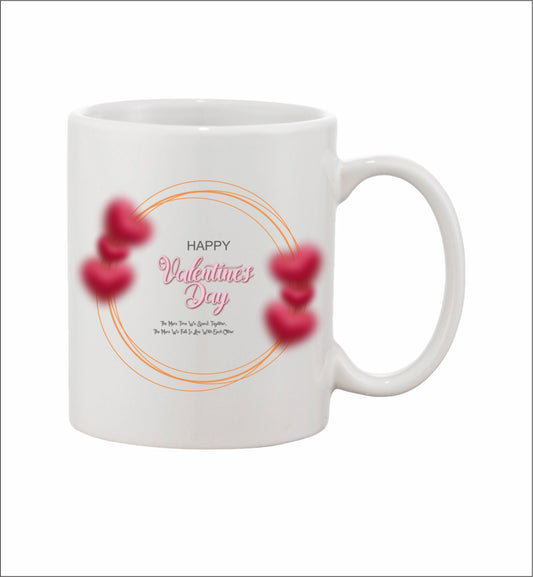 Love / Valentine's day Coffee Mug 300 Ml ( Black and White)